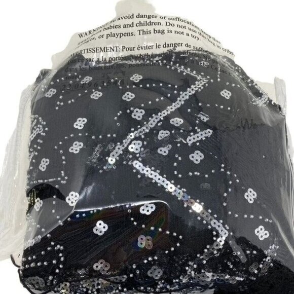 Spirit Halloween Flashy Flapper Black Beaded Flapper Dress Small 4-6/ Lg 12-14 - Picture 6 of 7